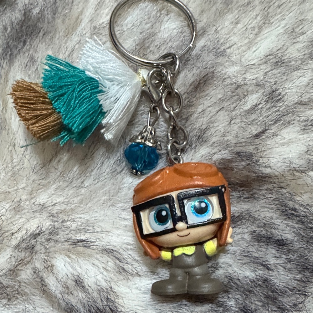 Up young Carl Keychain